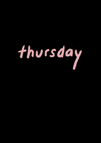 rion_krby day week today thursday GIF