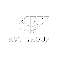 avtgroup avtg avtglogowhite Sticker