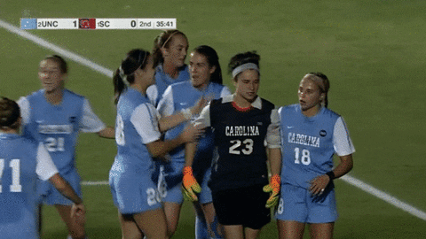 north carolina soccer GIF by NCAA Championships