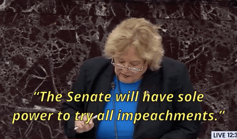 news giphyupload giphynewsuspolitics senate impeachment trial impeachment trial GIF