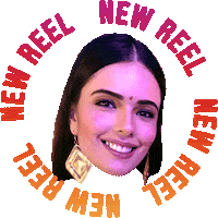 Reels Akriti Sticker by BORN ON INSTAGRAM