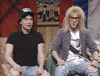 waynes world wayne GIF by chuber channel