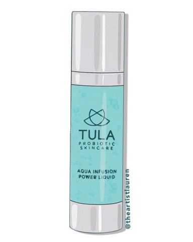 skincare aqua Sticker by TULA