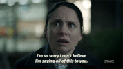 starz alice webster GIF by The Missing