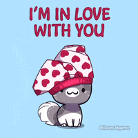 I Love You Cat GIF by Mino Games