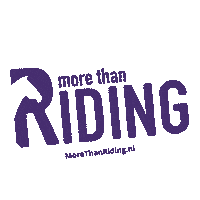 morethanriding morethanriding morethanridingnl meerdanpaardrijden Sticker