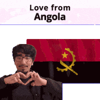 Ao Angola Sticker