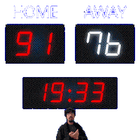 76 Away Sticker