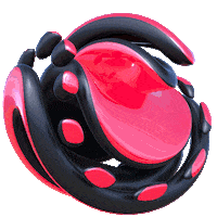 3D Smile Sticker by Tyson Parks