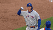 Home Run Baseball GIF by New York Mets