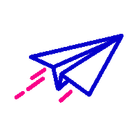 Fly Plane Sticker by Nexidia