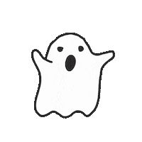 Ghost Monster Sticker by BayaBaya._.club