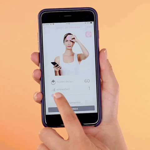 katiabiu skincare foreo biutest GIF