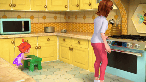 Animation Cooking GIF by Moonbug