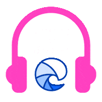 podcast listening Sticker by Breaker