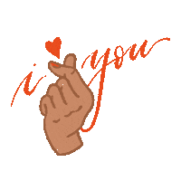 Koreanheart Love Sticker
