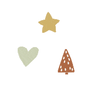 Merry Christmas Heart Sticker by My Baby Factory