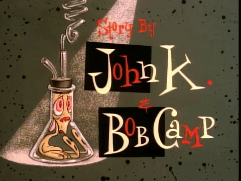 ren and stimpy nicksplat GIF