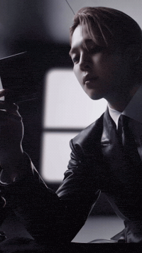 Blonde Jimin GIF