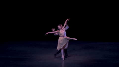 Pas De Deux Dance GIF by New York City Ballet