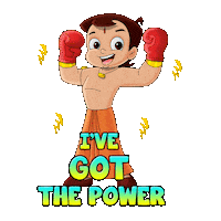 Happy Happyvibes Sticker by Chhota Bheem