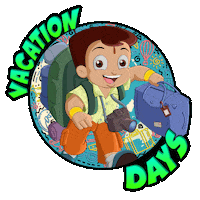 Happy Happyvibes Sticker by Chhota Bheem