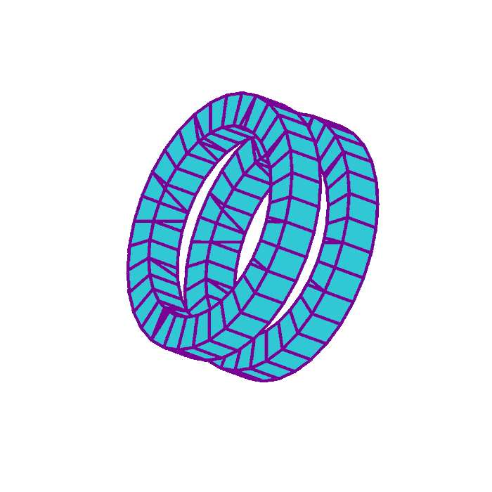 Cianomagenta Sticker