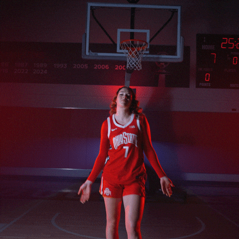 Pump Up Basketball GIF by Ohio State Athletics