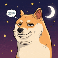 Tired Good Night GIF by Doge Pound