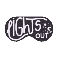 Glowing Night Time Sticker by bgglow