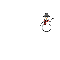 Christmas Snowman Sticker by Devotion Nutrition