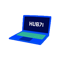 Sticker by Hub71