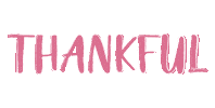 Happy Thanks Sticker