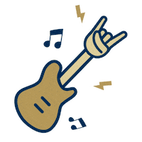 Guitar Sticker by The Fortitude Music Hall