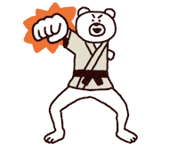 Fight Boxing Sticker by takadabear