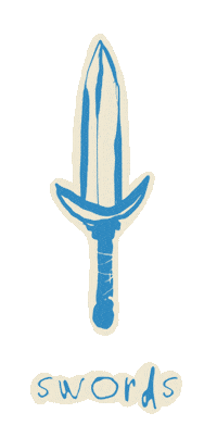 Suit Tarot Sticker