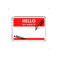 Mynameis Sticker