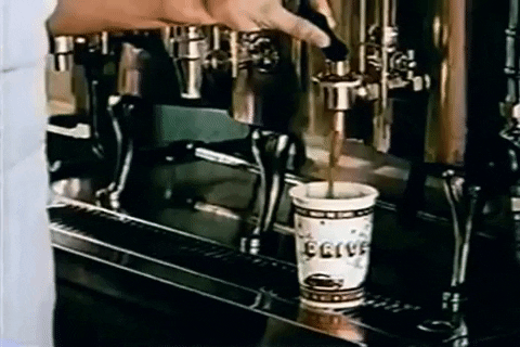 scottok giphygifmaker coffee drive in snack bar GIF
