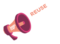 reuse changemaker Sticker by KeepCup