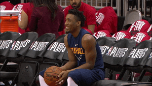 utah jazz laughing GIF by NBA