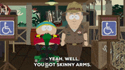 eric cartman cart GIF by South Park 
