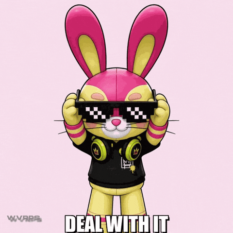 Sticker Sunglasses GIF by WVRPS
