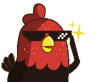 放三雞 Sticker