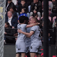 Celebration Hug GIF by MillwallFC
