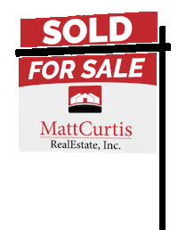 MattCurtisRealEstate real estate home house sold Sticker