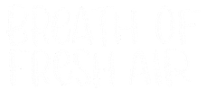 Breathe Fresh Air Sticker