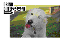 Dog Water Sticker by Refeel