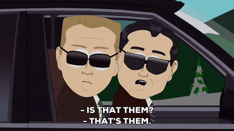 checking fbi agents GIF by South Park 