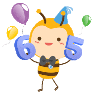 happy balloon Sticker by Ezbuy