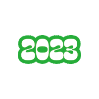 peachpopo green day vegan 2023 Sticker
